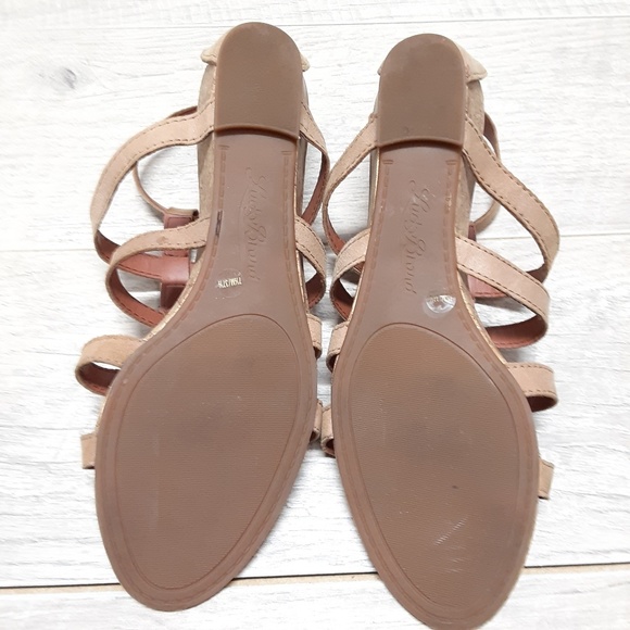 Lucky Brand Brown leather sandals size 7.5 - Picture 2 of 7
